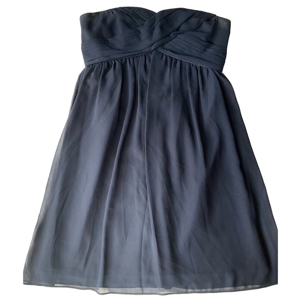 Bill Levkoff Women’s Knee-length Sexy Sleeveless Dress size 8 US, Navy Blue
